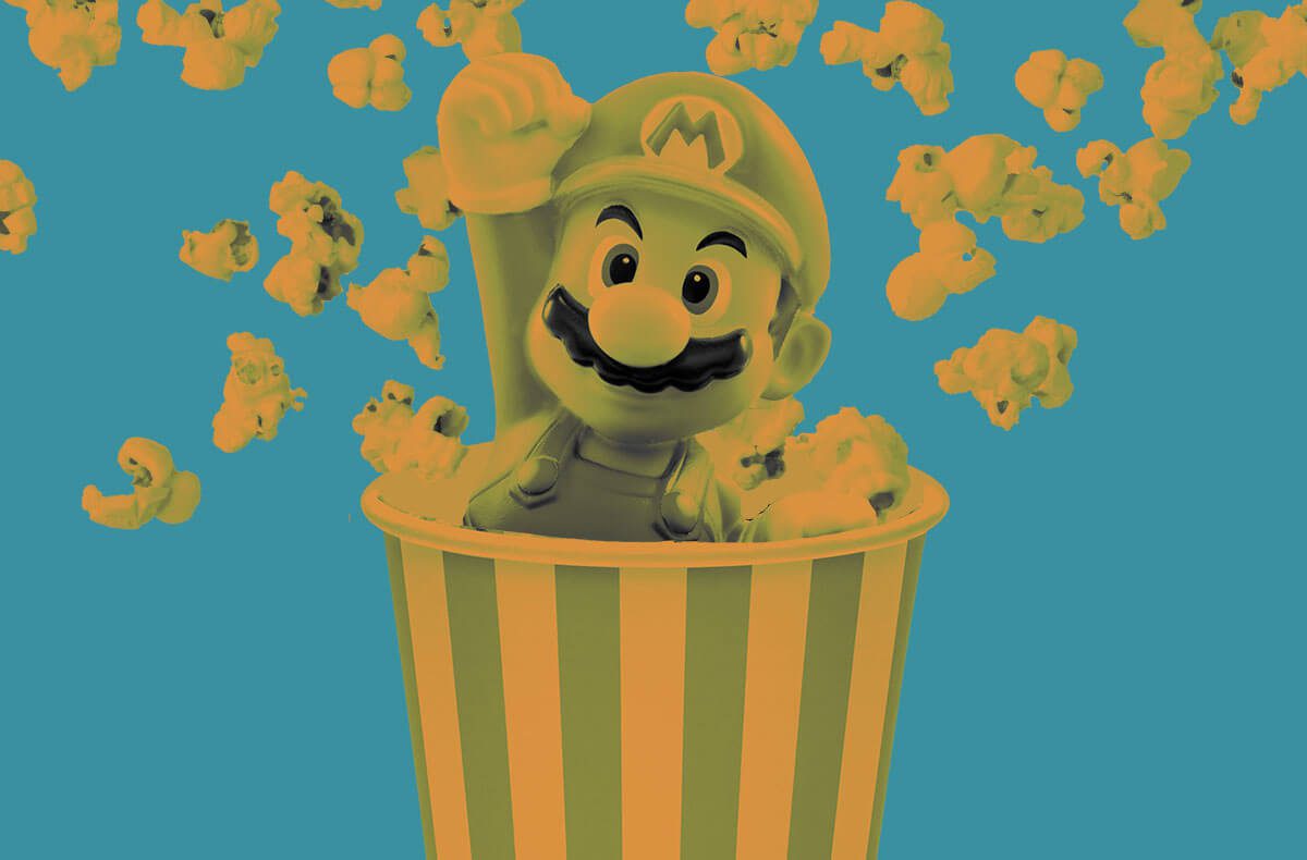 Popcorn Mario